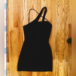 Black Revolve Mini Dress